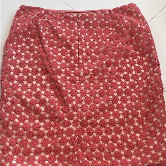 Floral Lace Pink Skirt - Picture 3 of 10